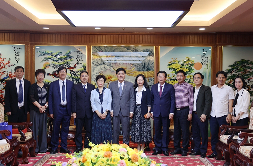 Lãnh đạo VKSND tối cao tiếp Đoàn đại biểu VKSND tỉnh Hà Nam, Trung Quốc