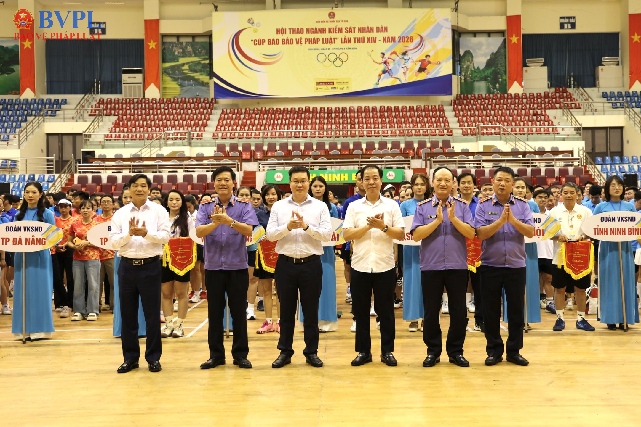 Khai mạc Hội thao ngành Kiểm sát nhân dân “Cúp Báo Bảo vệ pháp luật” lần thứ XIV - năm 2026