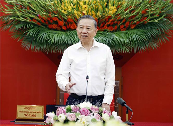 Tổng Bí thư, Chủ tịch nước Tô Lâm Tổng rà soát, làm sạch, chuẩn hóa dữ liệu, kết nối trên phạm vi toàn hệ thống chính trị