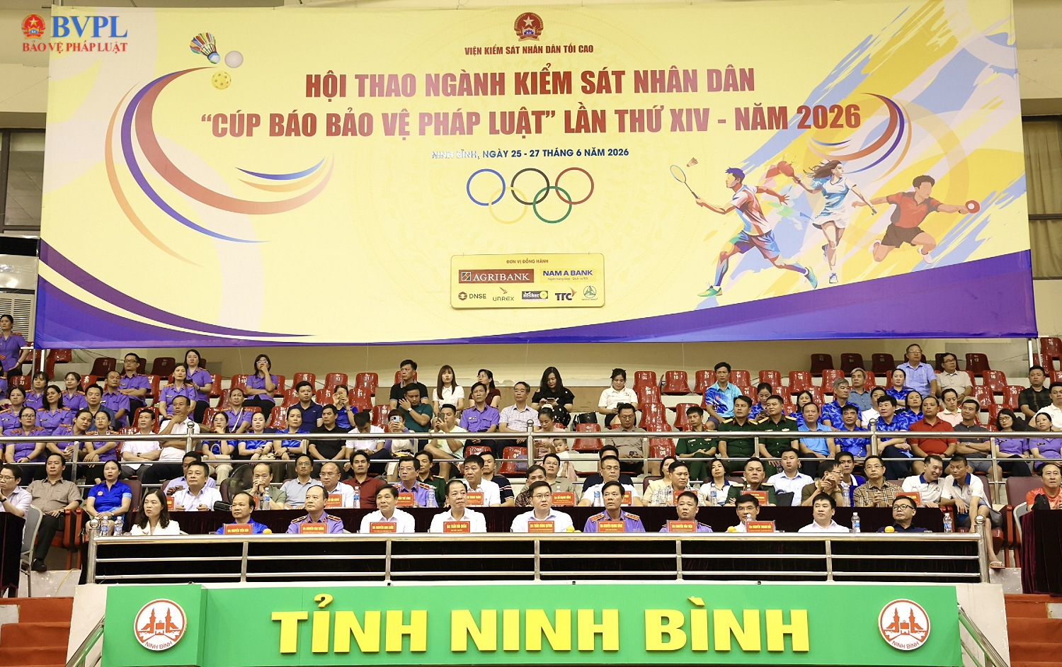 Những hình ảnh ấn tượng tại Lễ khai mạc Hội thao ngành Kiểm sát nhân dân “Cúp Báo Bảo vệ pháp luật” lần thứ XIV - năm 2026