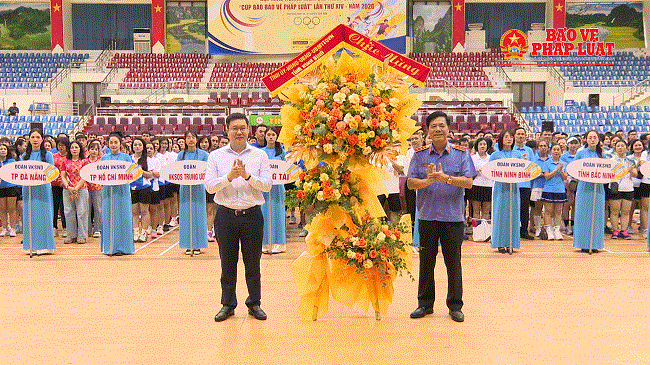 Khai mạc Hội thao ngành Kiểm sát nhân dân “Cúp Báo Bảo vệ pháp luật” lần thứ XIV - năm 2026