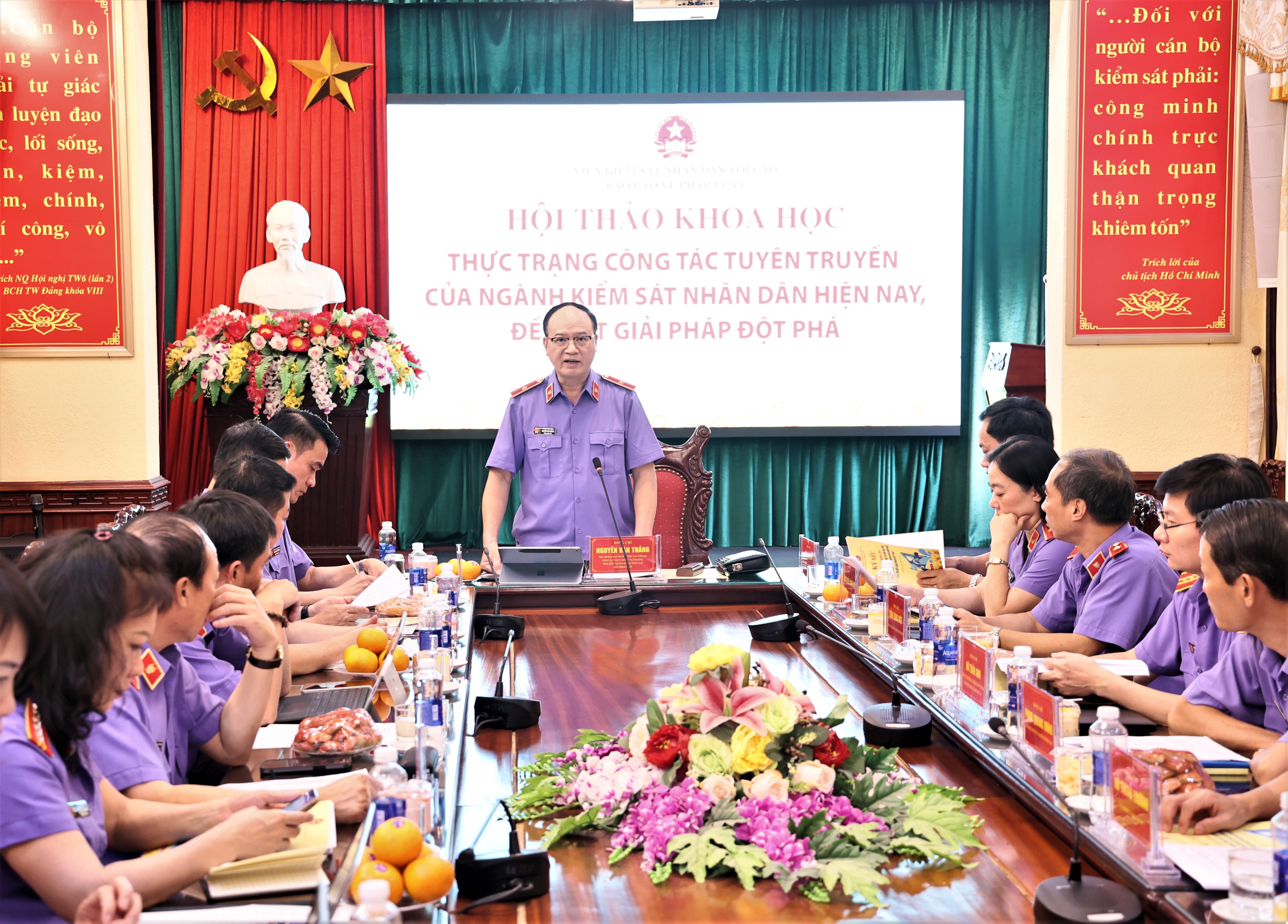 Hội thảo khoa học đề xuất giải pháp đột phá cho công tác tuyên truyền ngành Kiểm sát nhân dân