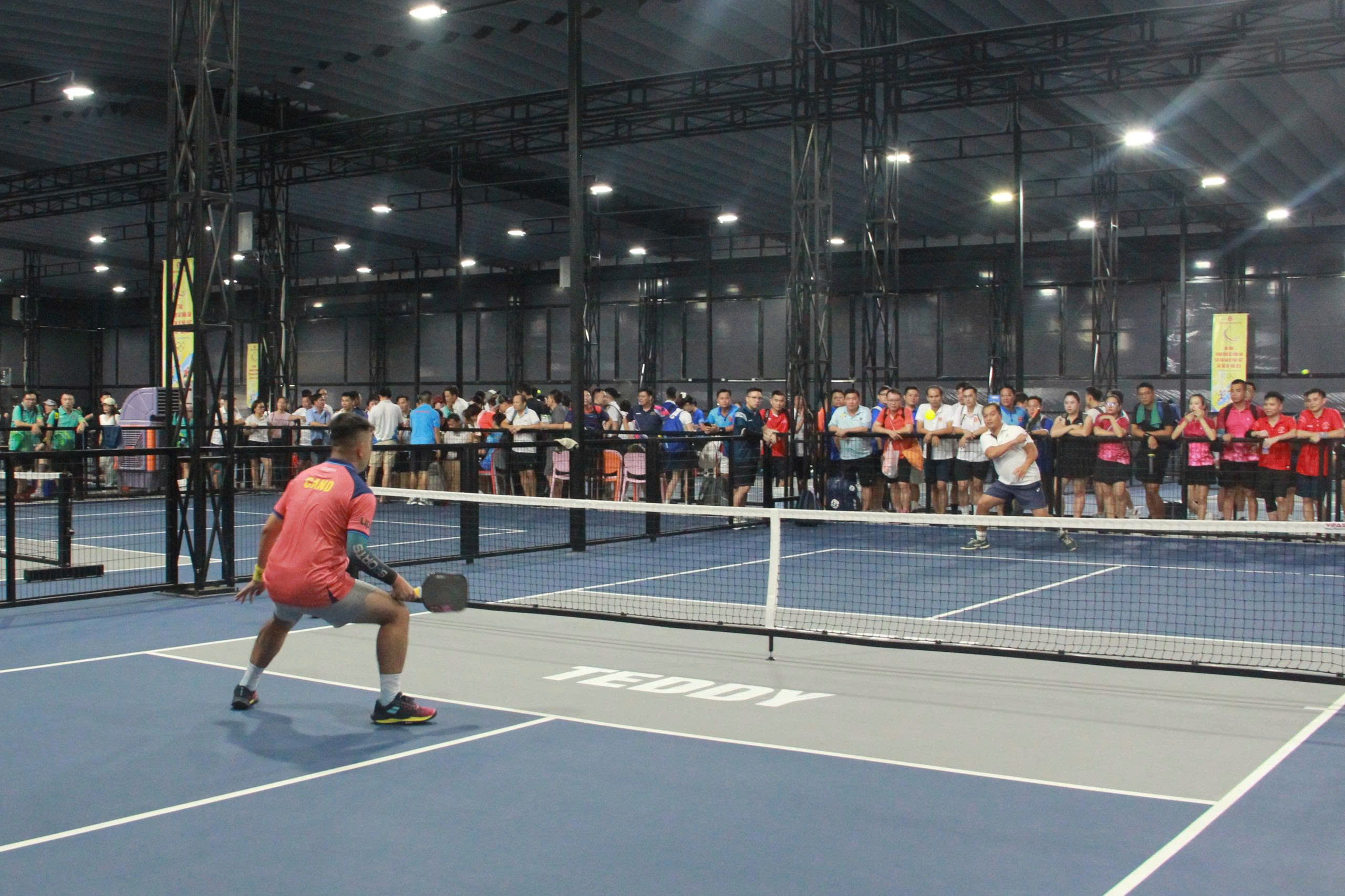 Hào hứng, thu hút ngay ngày thi đấu đầu tiên môn Pickleball