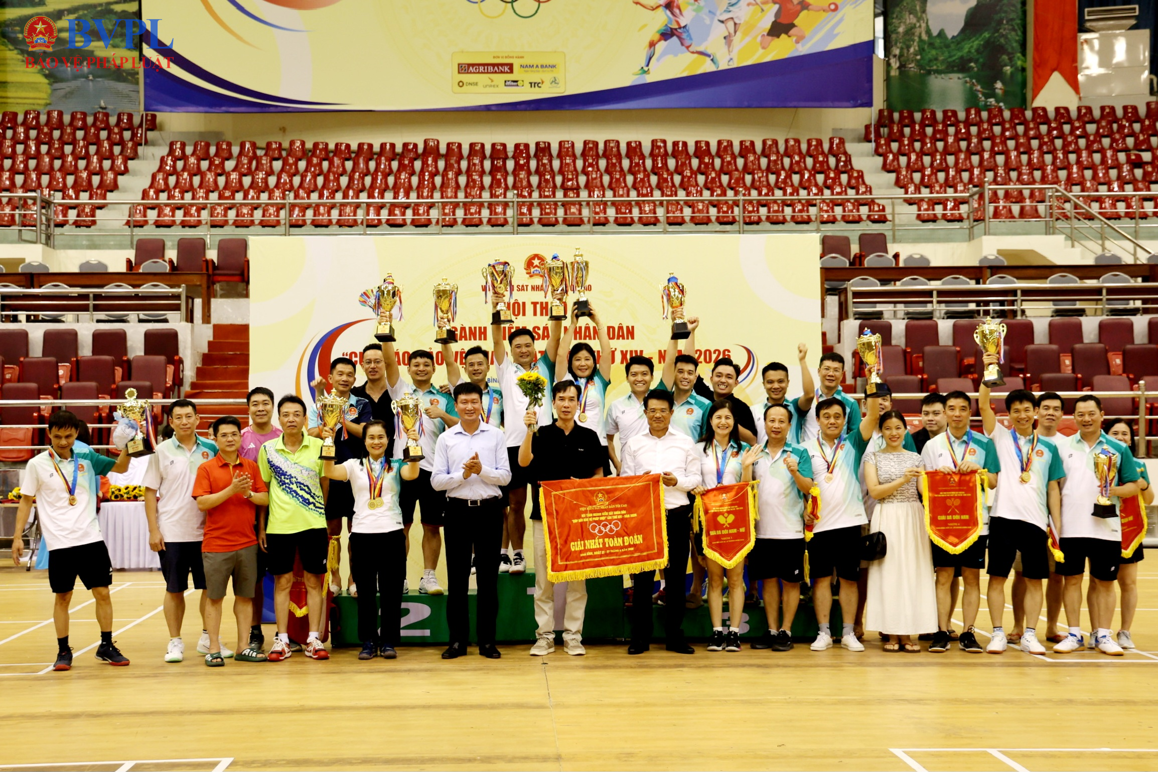 Bế mạc Hội thao ngành Kiểm sát nhân dân “Cúp Báo Bảo vệ pháp luật” lần thứ XIV - năm 2026