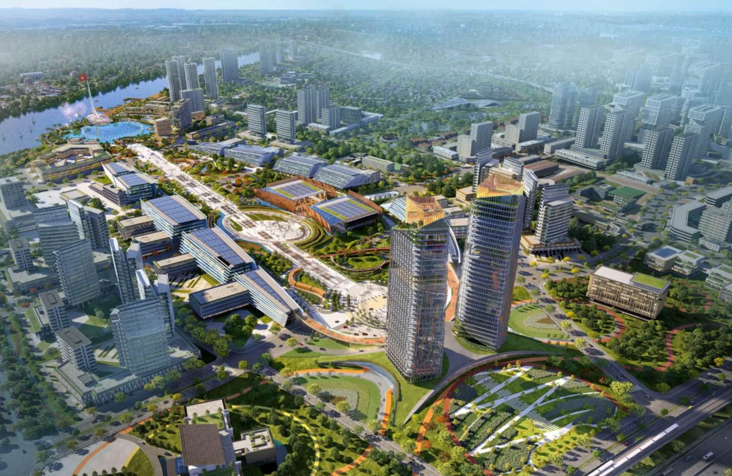 Quy hoạch Trung tâm Chính trị - Hành chính TP Đồng Nai trên khu đất hơn 102ha