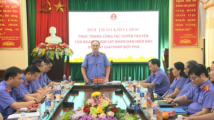 Hội thảo khoa học đề xuất giải pháp đột phá cho công tác tuyên truyền ngành Kiểm sát nhân dân