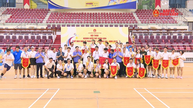 Bế mạc Hội thao ngành Kiểm sát Nhân dân 