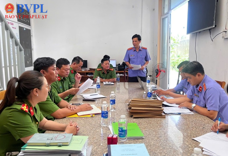 VKSND Khu vực 14 tỉnh An Giang trực tiếp kiểm sát Phân trại tạm giam Cô Tô cơ sở 1