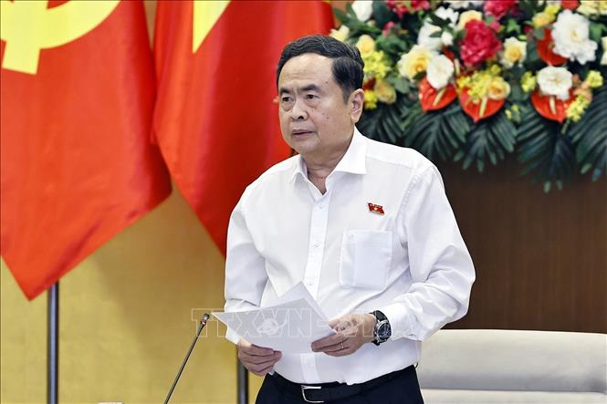 Chủ tịch Quốc hội Trần Thanh Mẫn Tiếp tục thể hiện vai trò trung tâm trong thể chế hóa chủ trương của Đảng