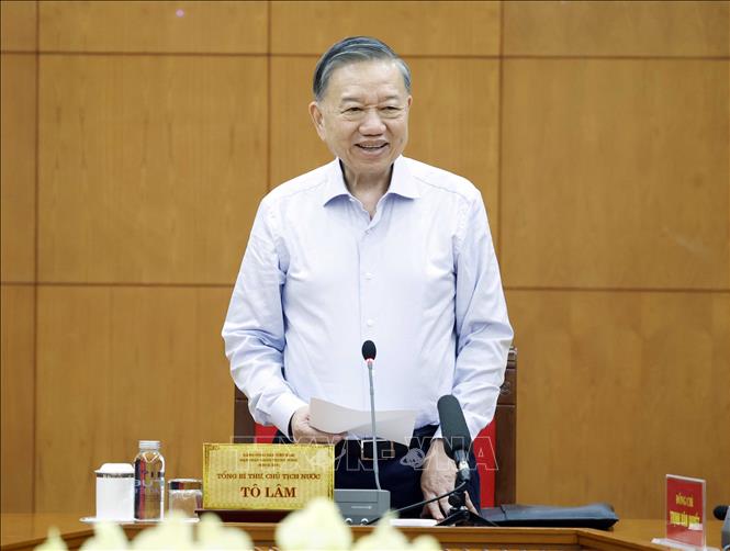 Tổng Bí thư, Chủ tịch nước Tô Lâm Tạo nền căn bản để chuyển từ ứng phó thiên tai sang quản trị rủi ro thiên tai