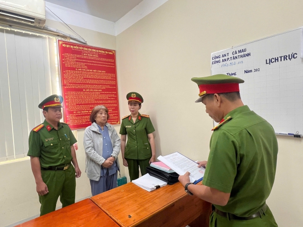Bắt tạm giam đối tượng lừa đảo hơn 1,3 tỉ đồng bằng hình thức chơi hụi
