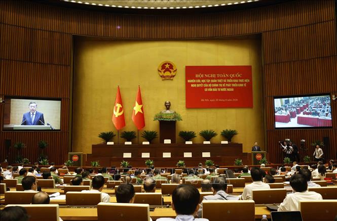 Phát biểu của Tổng Bí thư, Chủ tịch nước Tô Lâm tại Hội nghị toàn quốc nghiên cứu, học tập, quán triệt và triển khai thực hiện Nghị quyết số 10-NQ TW