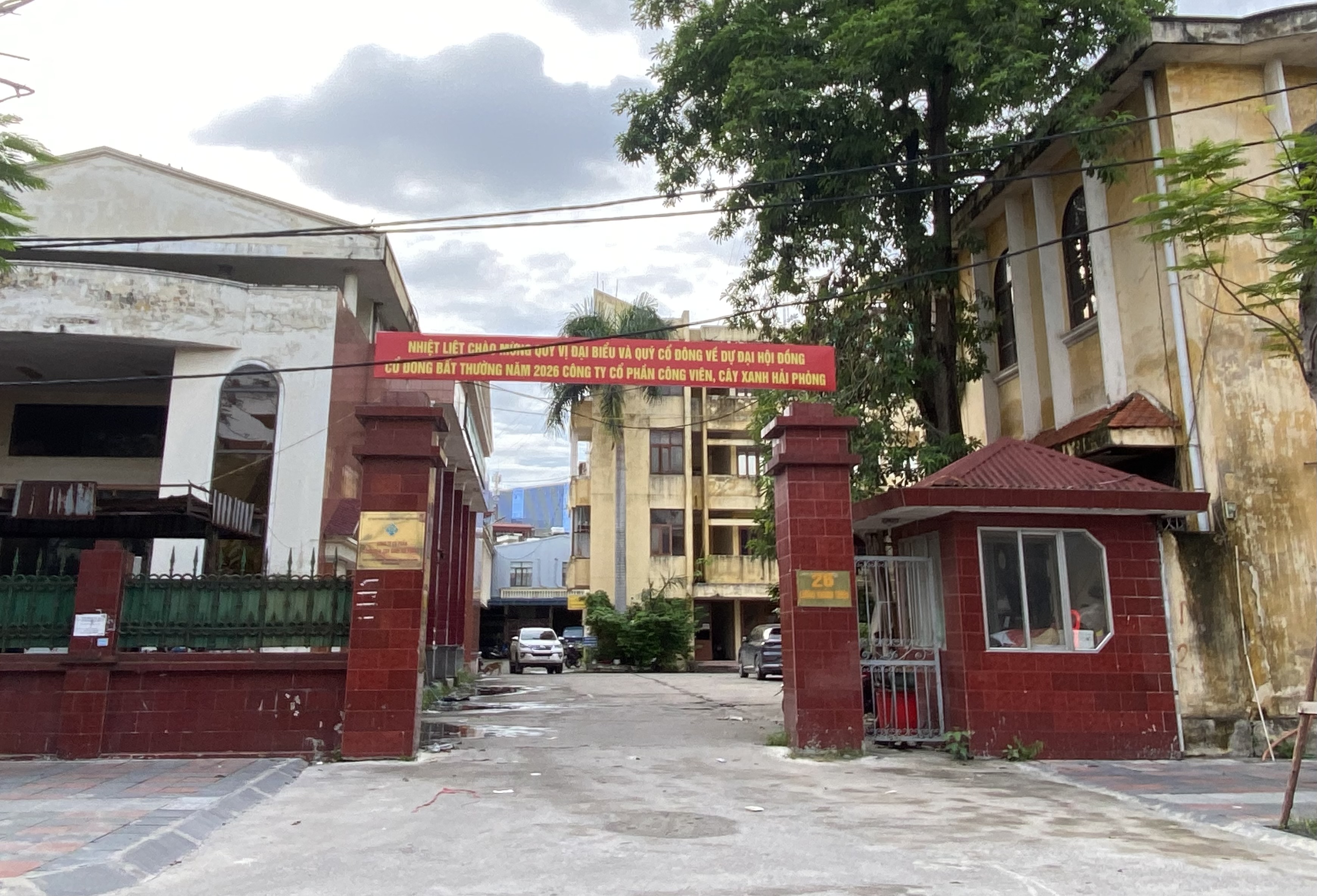 Công ty công viên, cây xanh Hải Phòng kiện toàn lãnh đạo sau khi bị xử phạt thuế