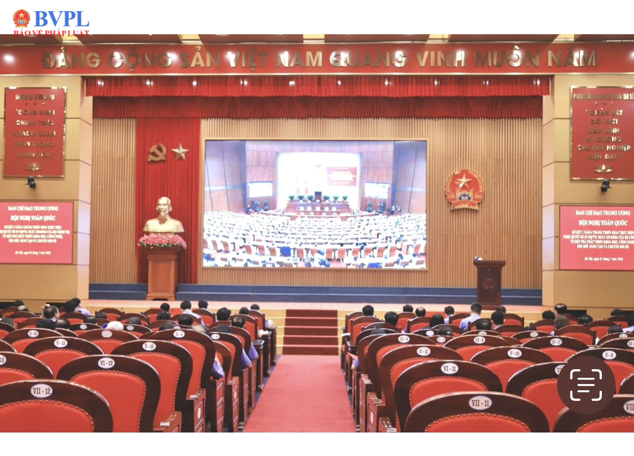 VKSND tối cao dự Hội nghị toàn quốc sơ kết 1 năm 6 tháng triển khai thực hiện Nghị quyết số 57