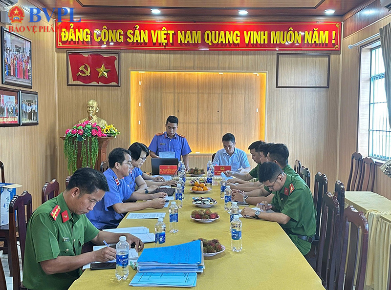 VKSND Khu vực 8 TP Cần Thơ trực tiếp kiểm sát giải quyết nguồn tin về tội phạm