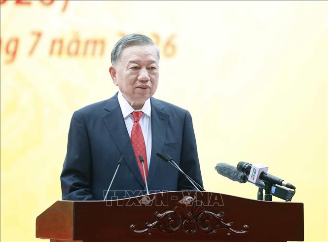 Tổng Bí thư, Chủ tịch nước Tô Lâm TP HCM phải tiếp tục đi trước, mở đường, đột phá và lan tỏa