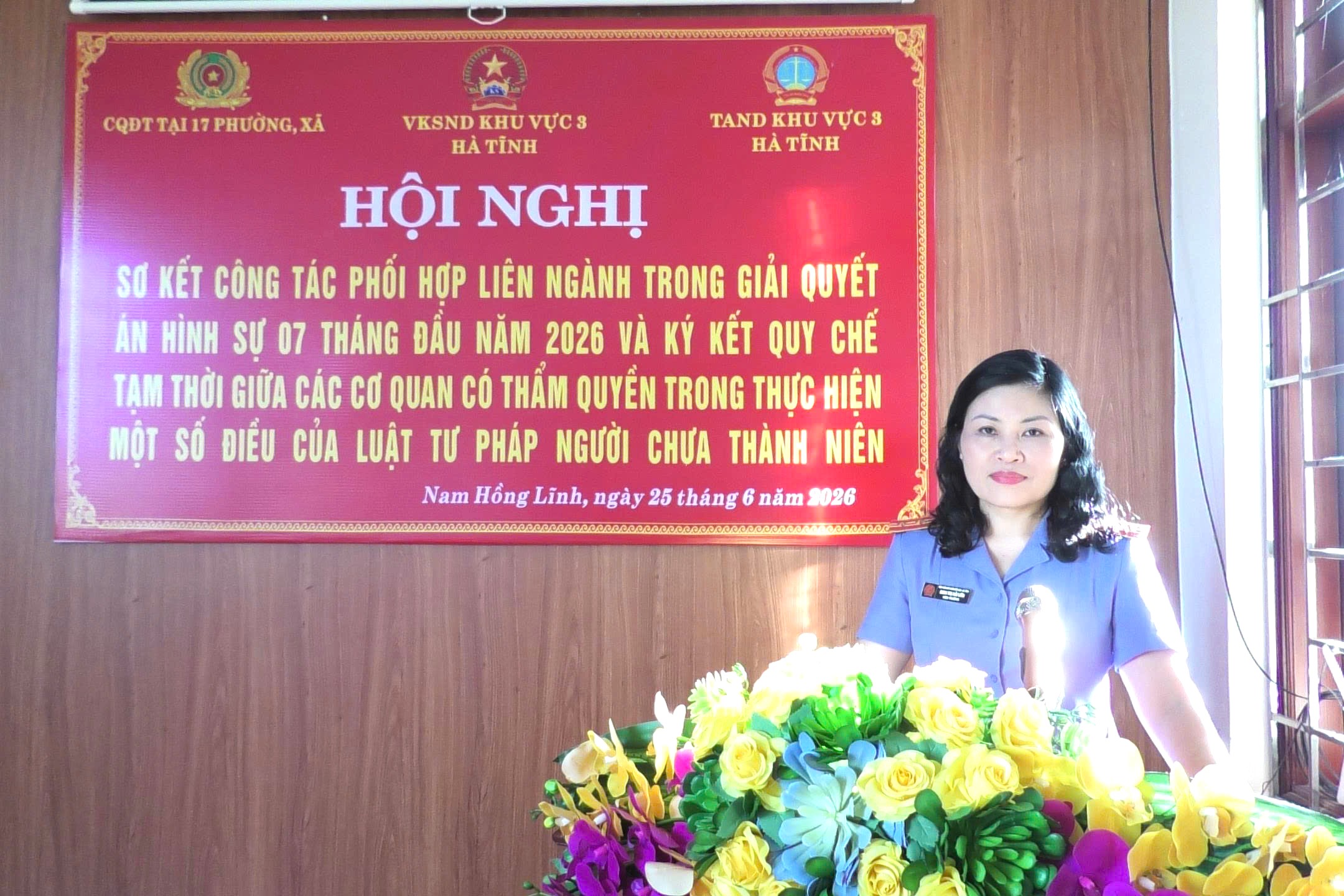 Sơ kết công tác phối hợp và ký kết quy chế tạm thời về tư pháp người chưa thành niên
