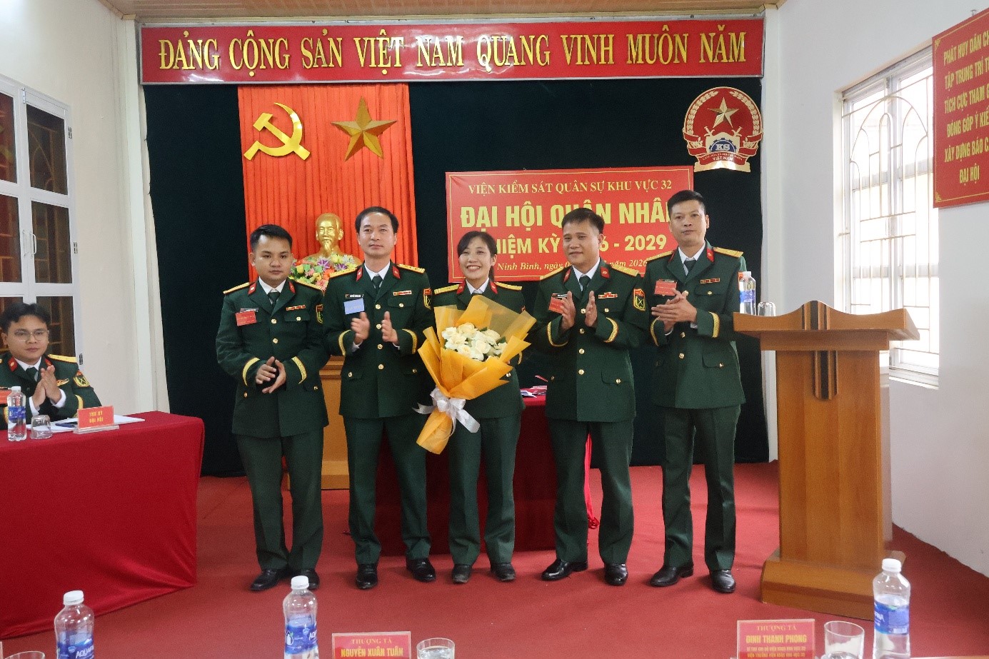 Viện kiểm sát quân sự khu vực 32, Quân khu 3 tổ chức thành công Đại hội Quân nhân