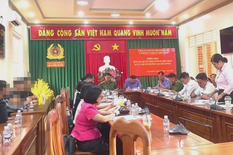 VKSND Khu vực 4 TP Đồng Nai tham gia phiên họp áp dụng biện pháp chuyển hướng