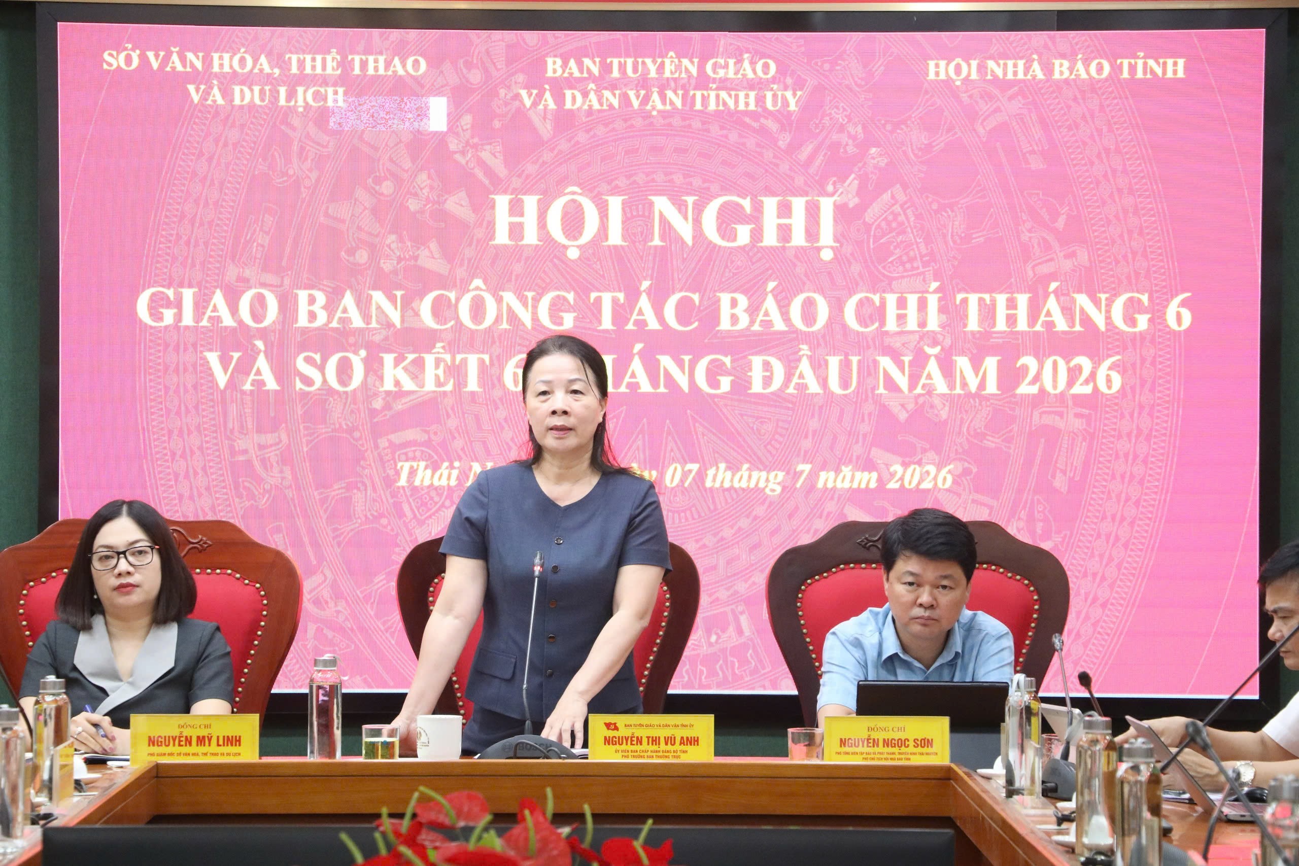 Thái Nguyên giao ban công tác báo chí tháng 6 và sơ kết công tác báo chí 6 tháng đầu năm