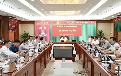 Ủy ban Kiểm tra Trung ương kỷ luật, đề nghị kỷ luật một số đảng viên vi phạm