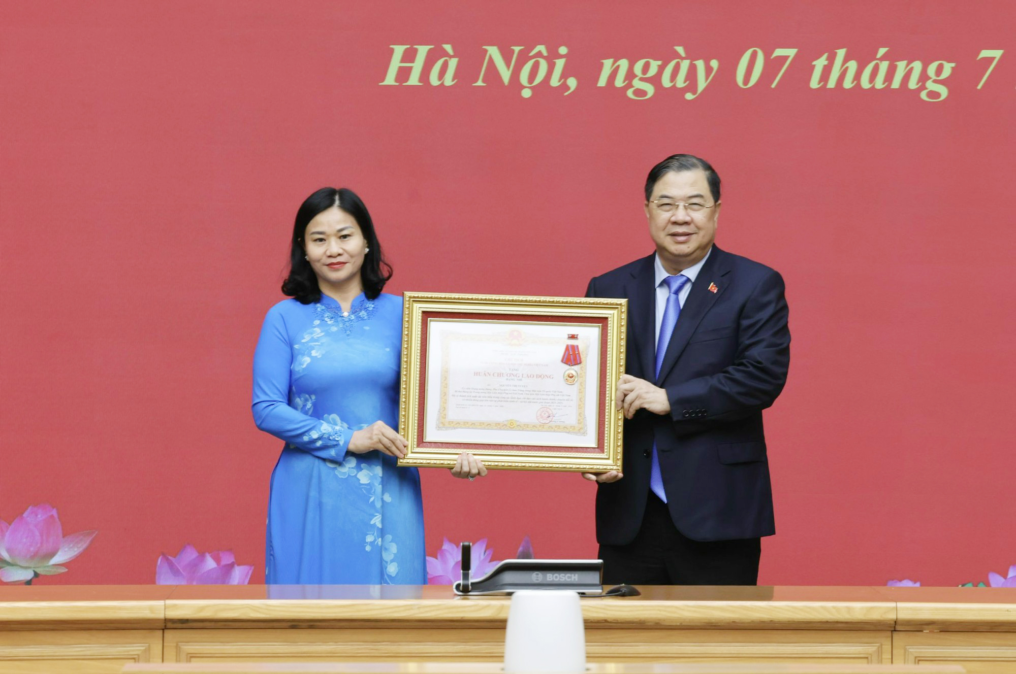 Đồng chí Nguyễn Thị Tuyến làm Thủ trưởng cơ quan Đảng ủy Chính phủ