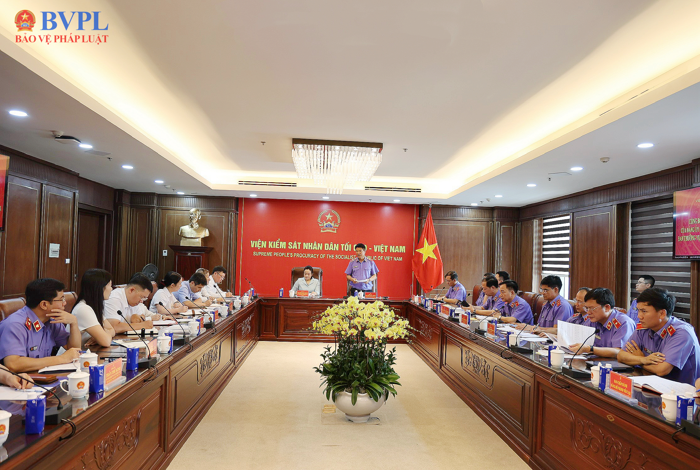 Công bố quyết định giám sát chuyên đề của Đảng ủy các cơ quan Đảng Trung ương đối với Ban Thường vụ Đảng ủy VKSND tối cao