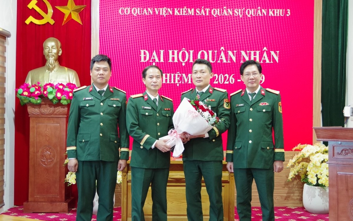 VKSQS Quân khu 3 Đại hội Quân nhân, nhiệm kỳ 2026 - 2029