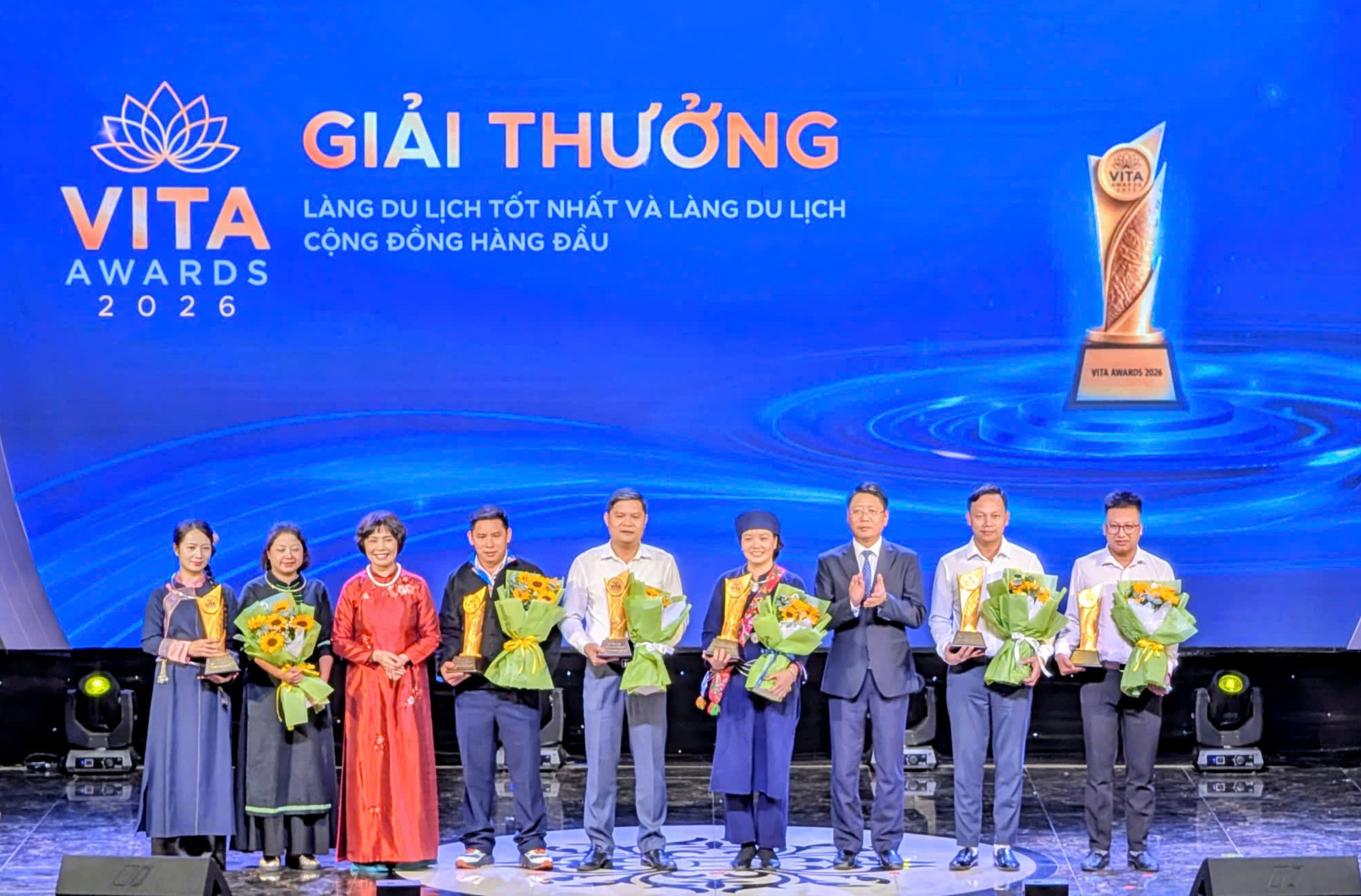 VITA Awards 2026 trao 106 giải thưởng, tôn vinh các địa phương và doanh nghiệp du lịch xuất sắc