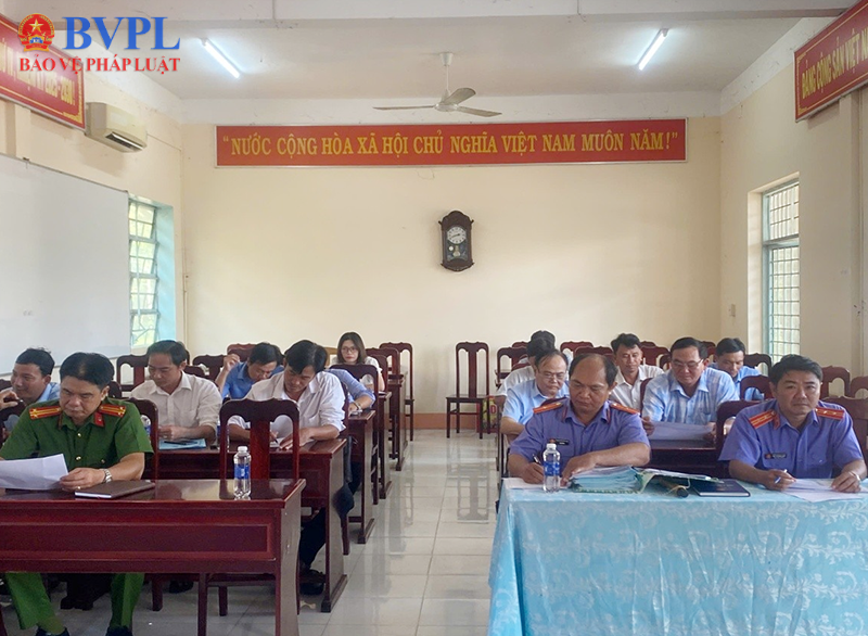 VKSND Khu vực 7 tỉnh An Giang trực tiếp xác minh điều kiện thi hành án dân sự