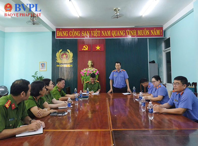 Trực tiếp kiểm sát công tác giải quyết nguồn tin về tội phạm