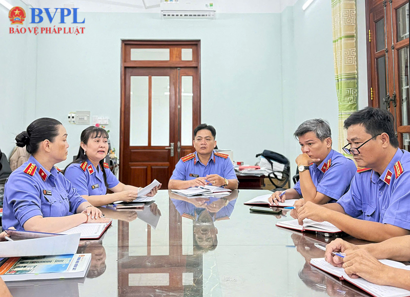 Phòng 8 VKSND TP Cần Thơ duy trì hiệu quả mô hình “Giờ pháp luật”