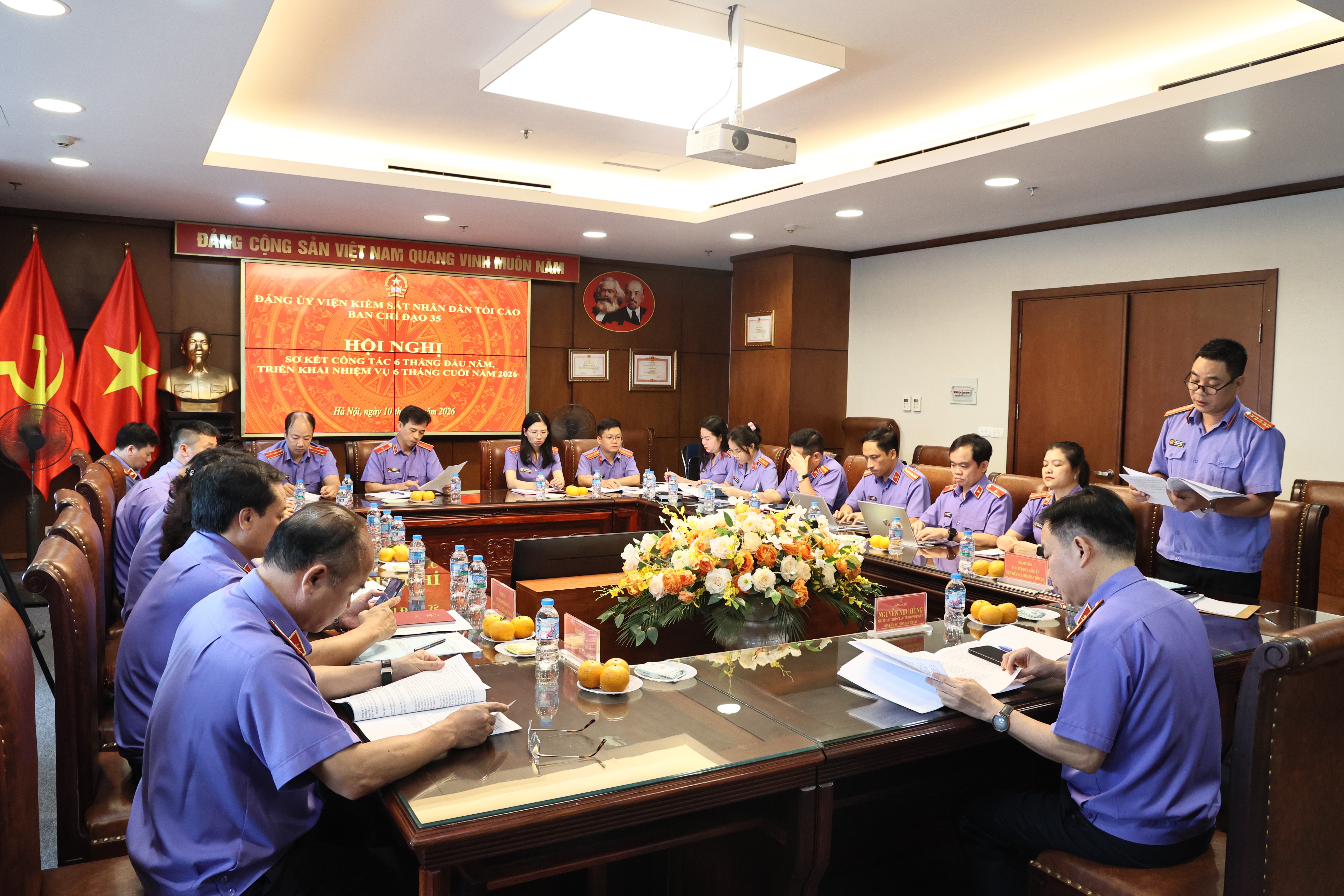 Ngành Kiểm sát tăng cường bảo vệ nền tảng tư tưởng của Đảng, giữ vững ổn định chính trị