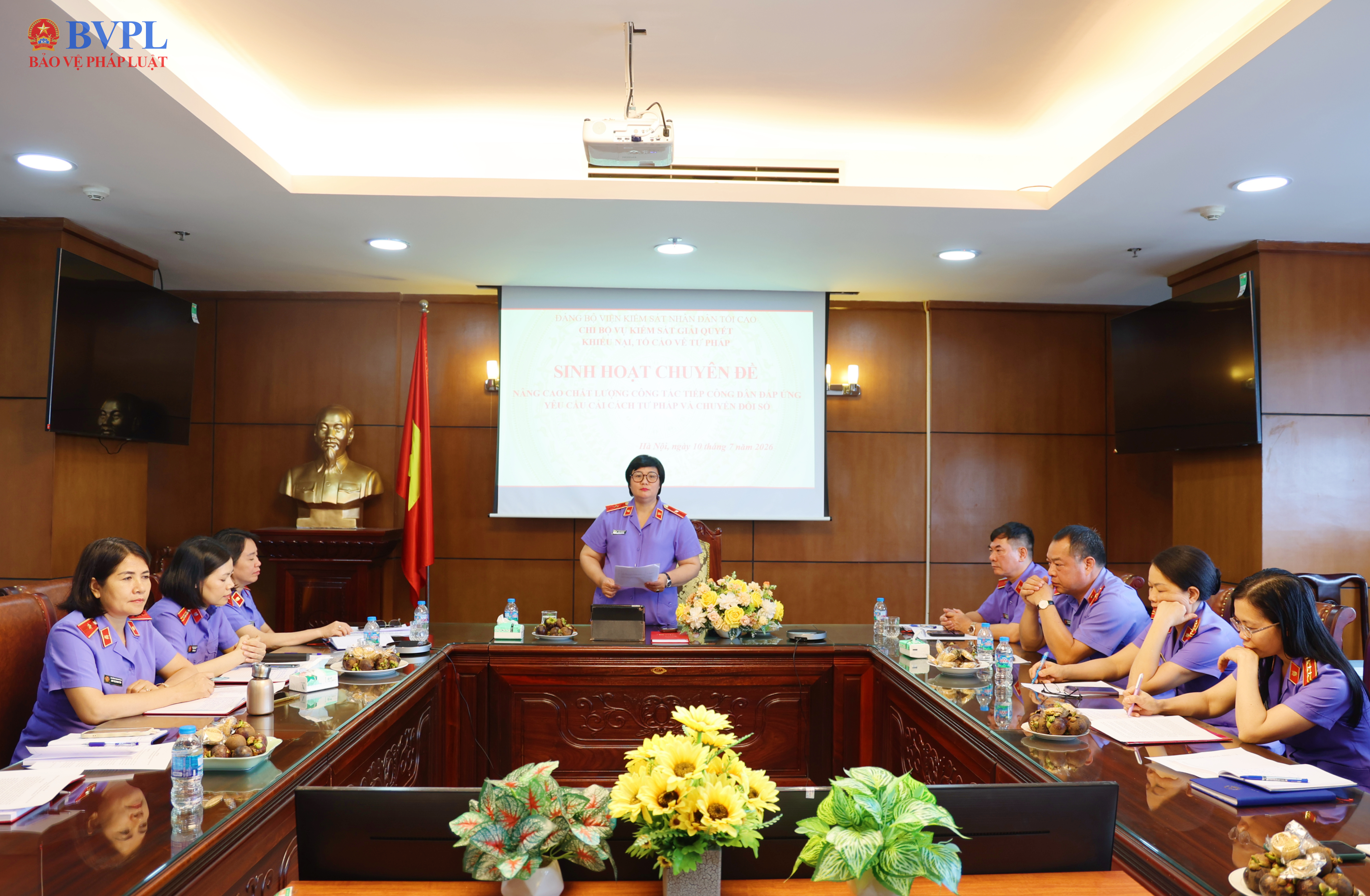 Nâng cao chất lượng công tác tiếp công dân đáp ứng yêu cầu cải cách tư pháp và chuyển đổi số