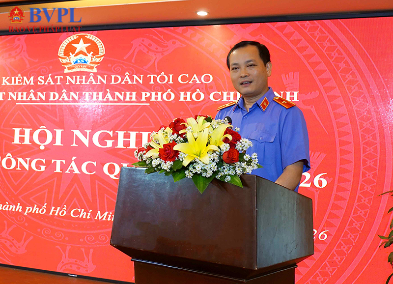 VKSND TP Hồ Chí Minh giao ban công tác Quý III năm 2026