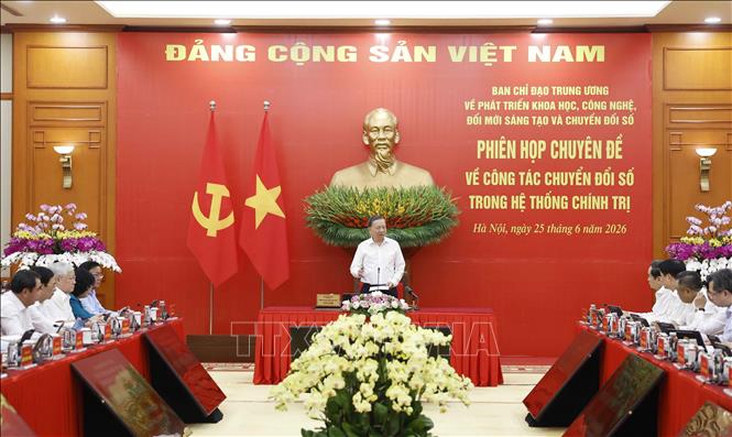 Chuyển đổi số trong hệ thống chính trị Phát triển dữ liệu và các nền tảng dùng chung