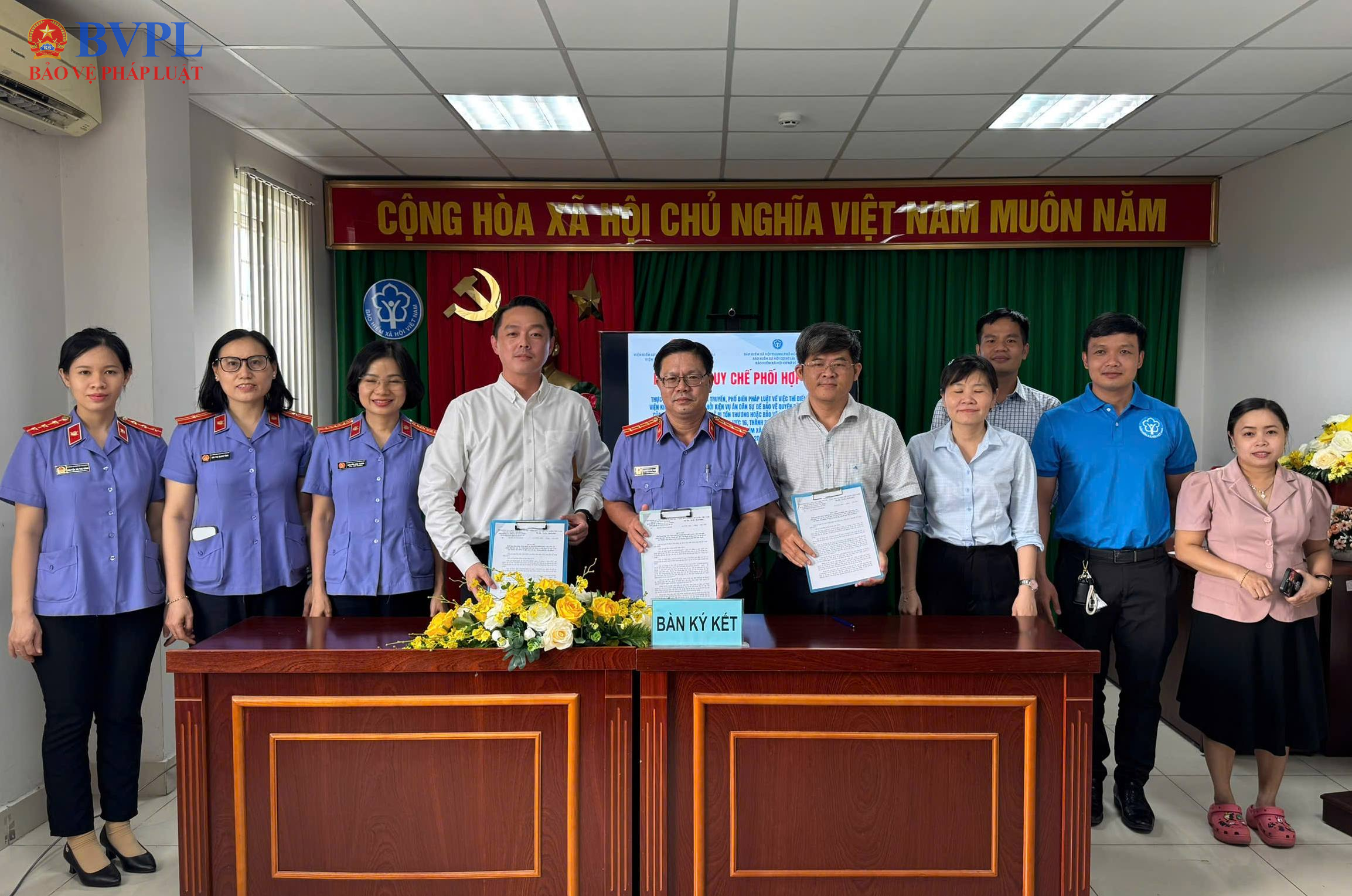 Tăng cường phối hợp bảo vệ quyền lợi người lao động thông qua thực hiện Nghị quyết số 205