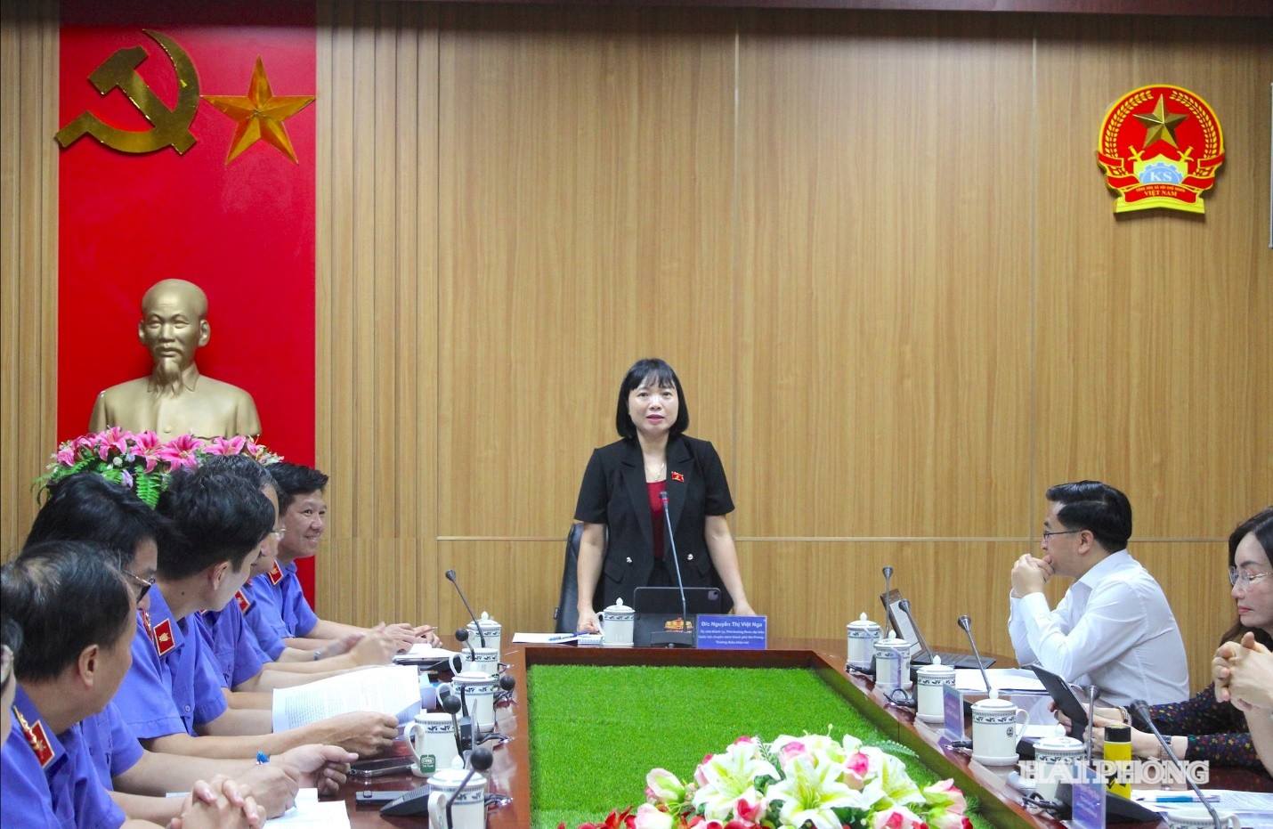 Đoàn đại biểu Quốc hội TP Hải Phòng khảo sát hoạt động của VKSND sau sắp xếp bộ máy