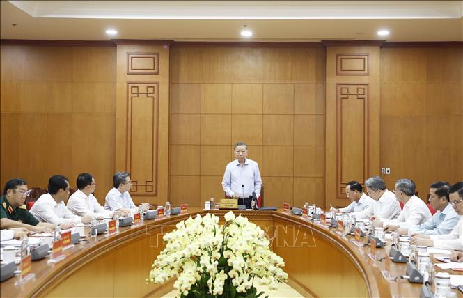 Kết luận của Tổng Bí thư, Chủ tịch nước Tô Lâm về công tác phòng, chống thiên tai