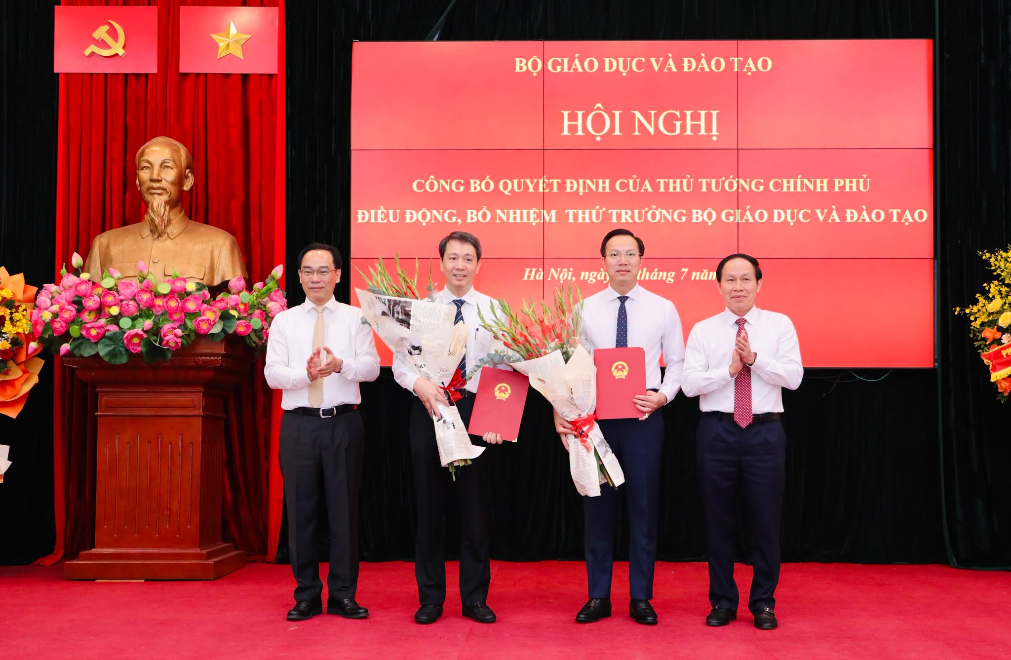 Bộ Giáo dục và Đào tạo có 2 Thứ trưởng mới
