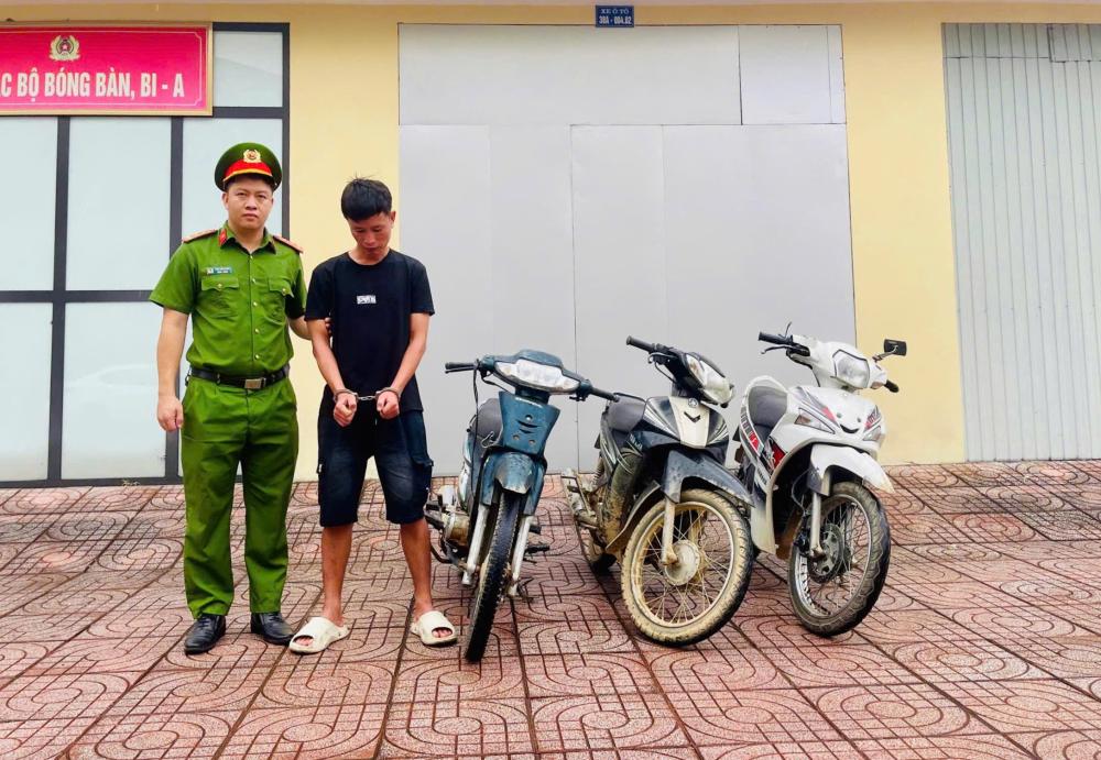 Tái phạm sau án tù, liên tiếp trộm cắp xe máy