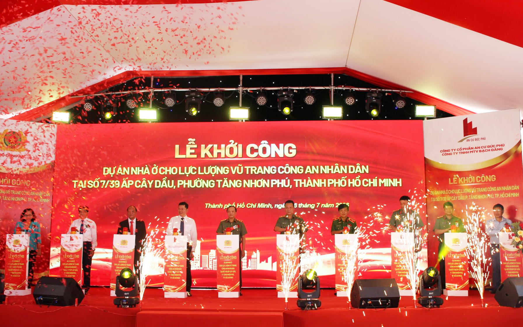 Khởi công dự án nhà ở xã hội cho lực lượng Công an nhân dân tại TP HCM