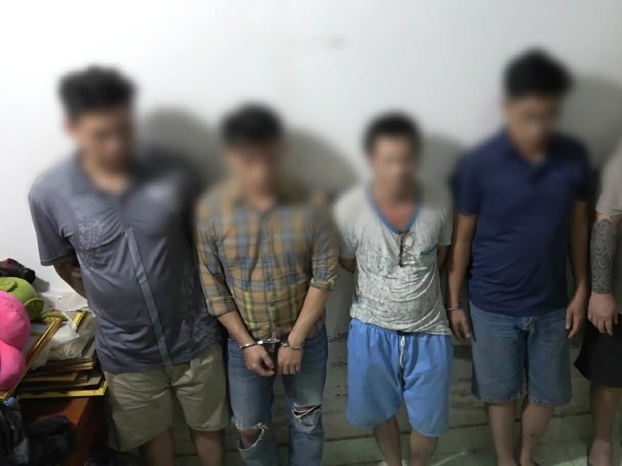Bắt quả tang nhóm đối tượng sử dụng trái phép chất ma túy tại quán cà phê