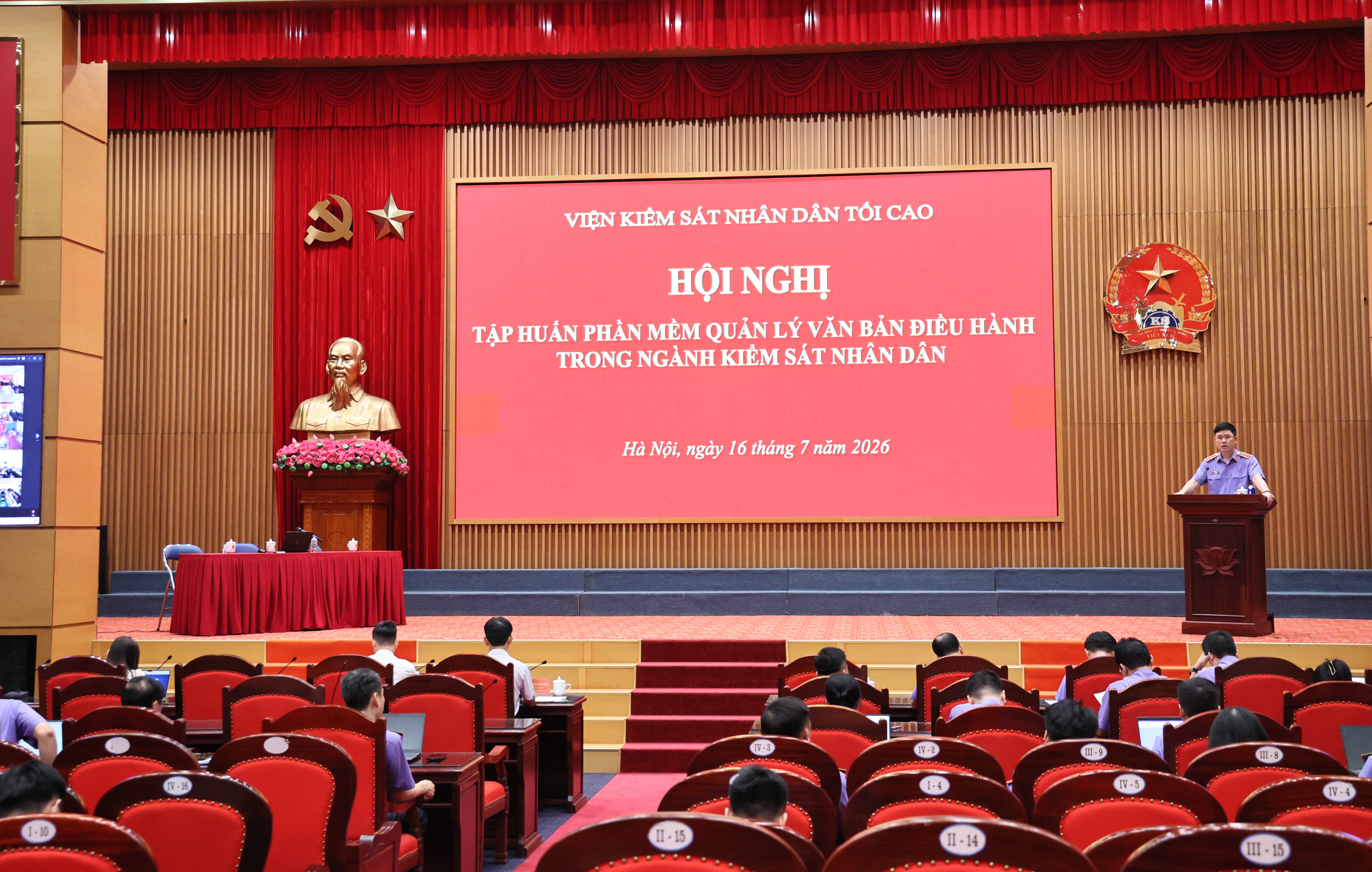 VKSND tối cao tập huấn phần mềm Quản lý văn bản điều hành trong ngành KSND