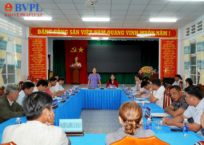 VKSND khu vực 7, TP Cần Thơ phối hợp tuyên truyền, vận động người dân chấm dứt lấn chiếm đất công