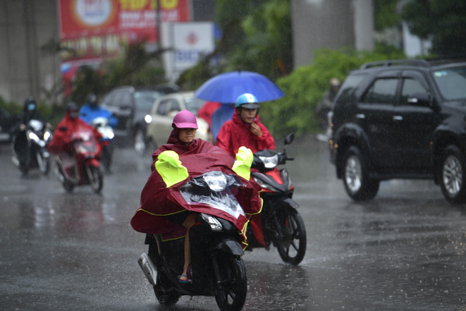Quảng Ninh và Hải Phòng đề phòng mưa to trên 100mm