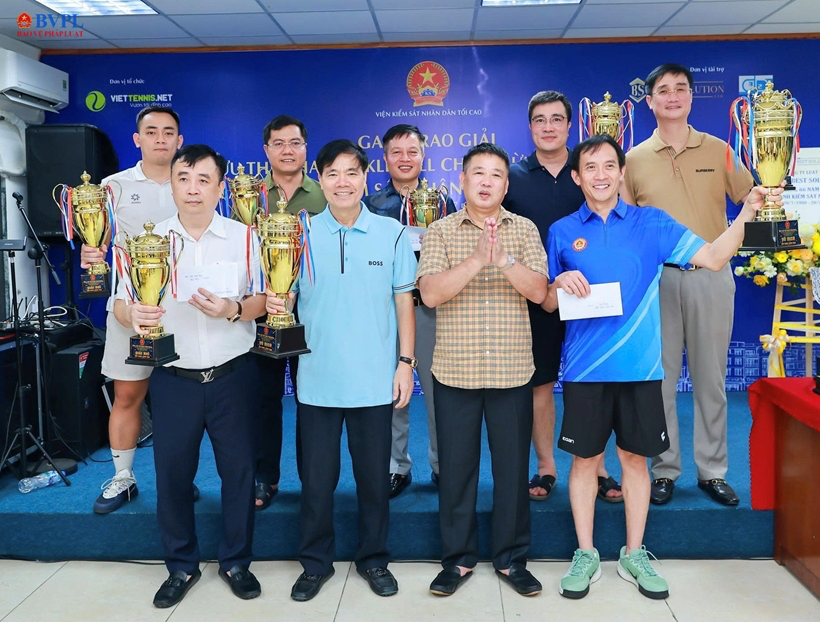 Giải giao lưu thể thao Pickleball chào mừng kỷ niệm 66 năm ngày thành lập ngành Kiểm sát nhân dân