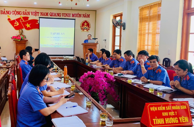 VKSND khu vực 7, tỉnh Hưng Yên Tập huấn chuyên đề Ứng dụng Trí tuệ nhân tạo