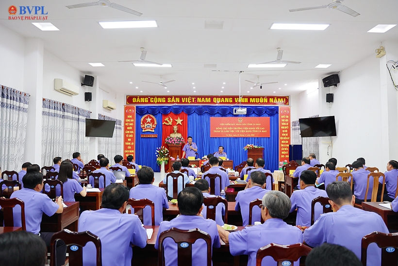 Đảng ủy VKSND tỉnh Cà Mau ban hành Kế hoạch tuyên truyền triển khai thực hiện Chỉ thị số 06-CT TW