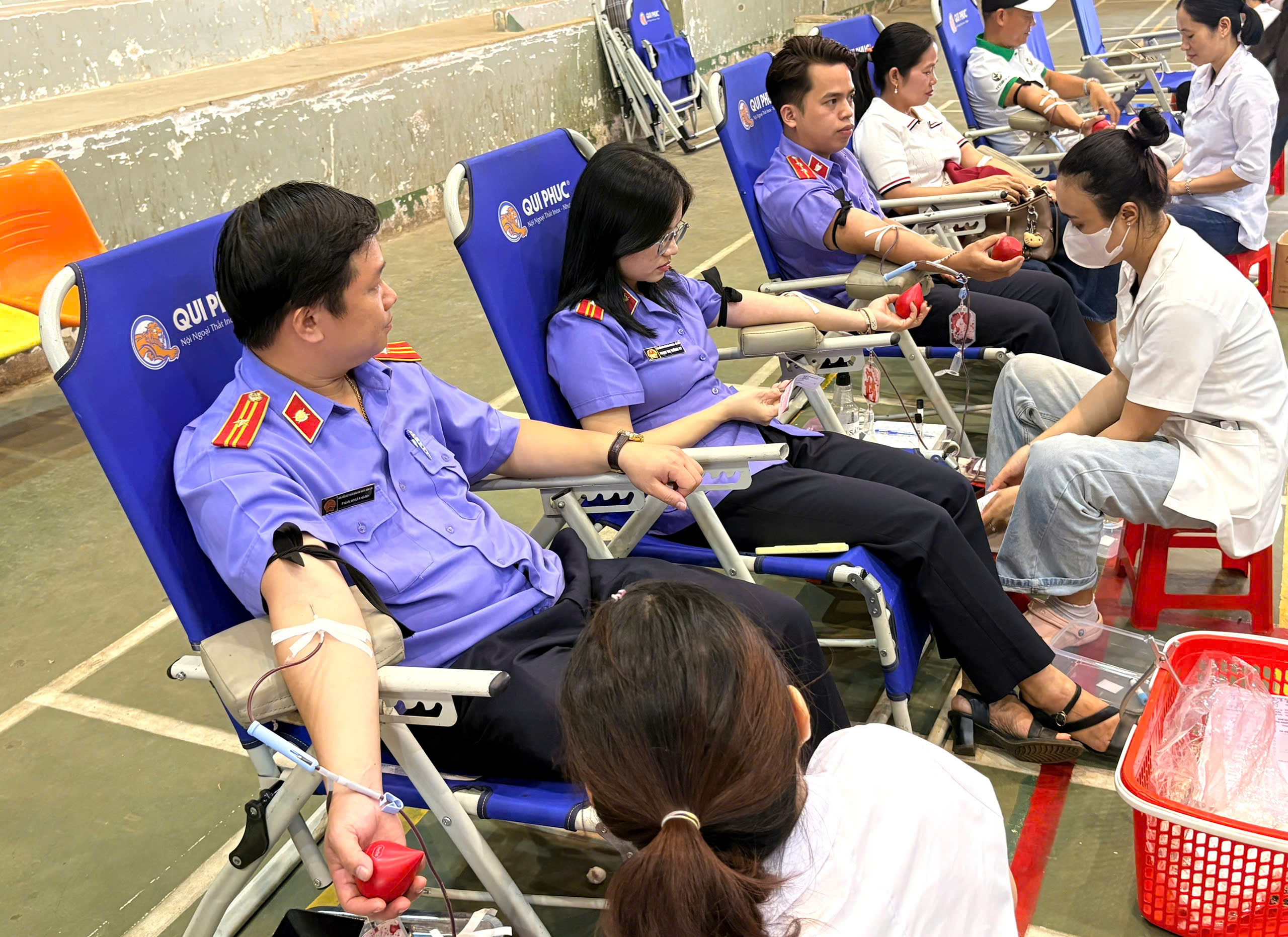 Tuổi trẻ VKSND khu vực 3, tỉnh Đắk Lắk tích cực hưởng ứng Chiến dịch “Giọt hồng Tây Nguyên”